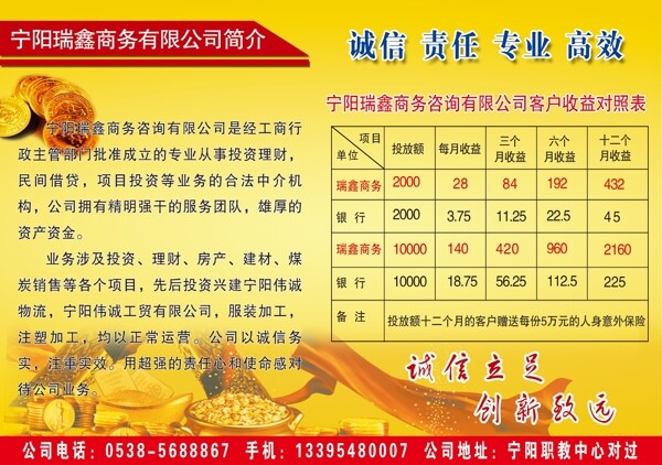 商贸公司彩页图片