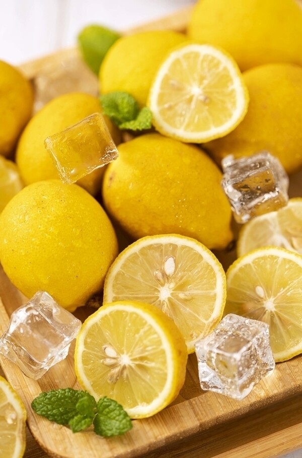 清凉柠檬冰块