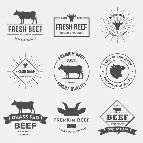 牛肉标签