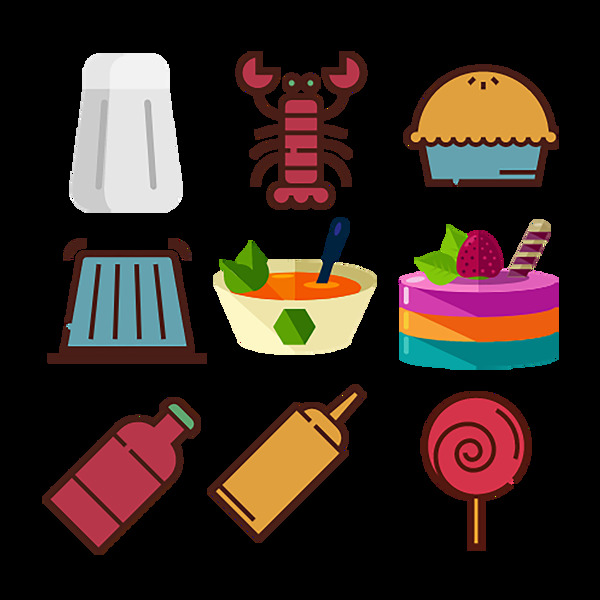 食物食品icon图标素材