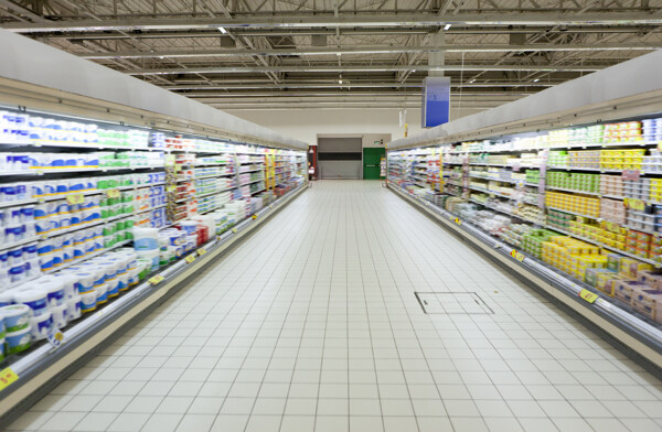 超市商品陈列货架