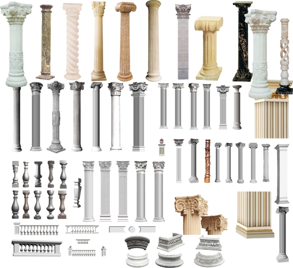 古罗马石柱