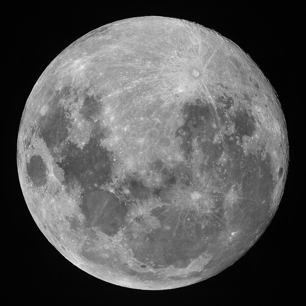 月球高清晰照图片