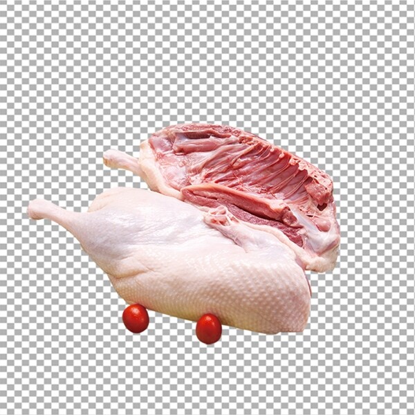 鸭肉图片