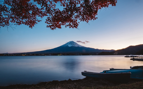 富士山唯美风景