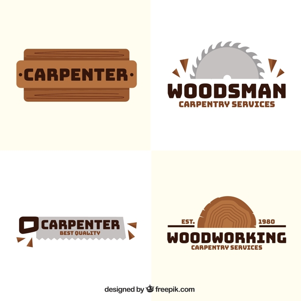 木工的四个标志