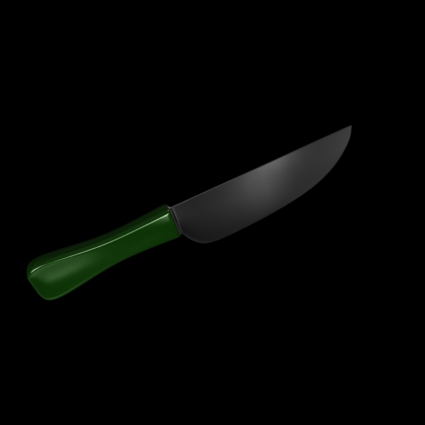 绿色插图刀具用品