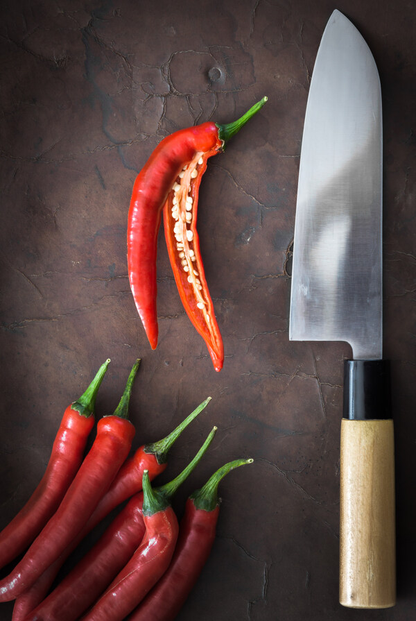 辣椒与菜刀