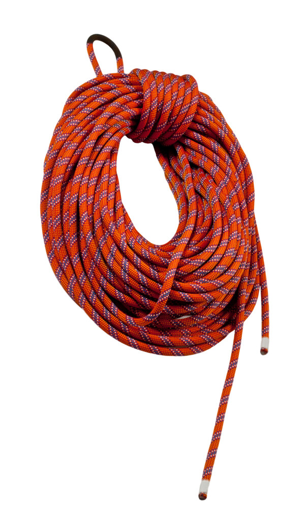 彩色攀岩绳子图片