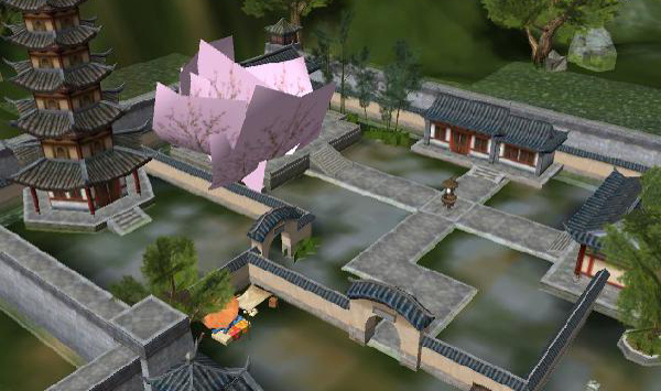 房屋建筑3D游戏场景