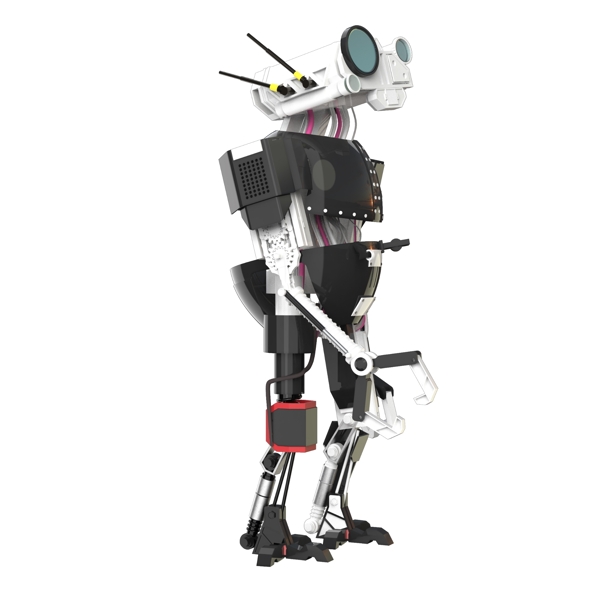 2.5D科技机器人可商用元素