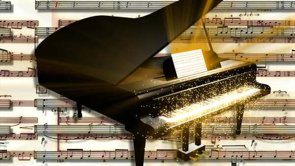 闪亮的大钢琴视频免费下载