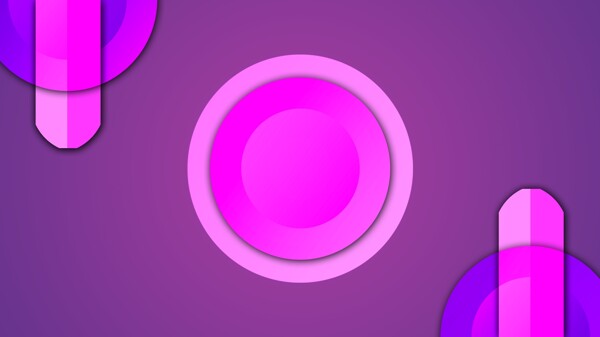 紫色圆形渐变背景