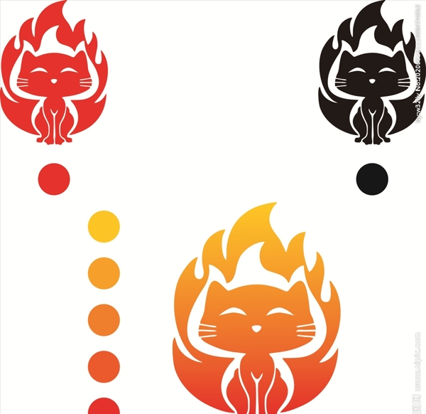 九尾猫logo