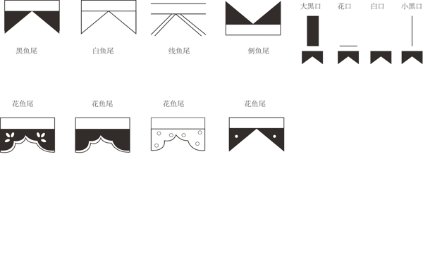 中国古代书籍排版符号中式符号
