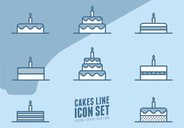 生日蛋糕图标icons