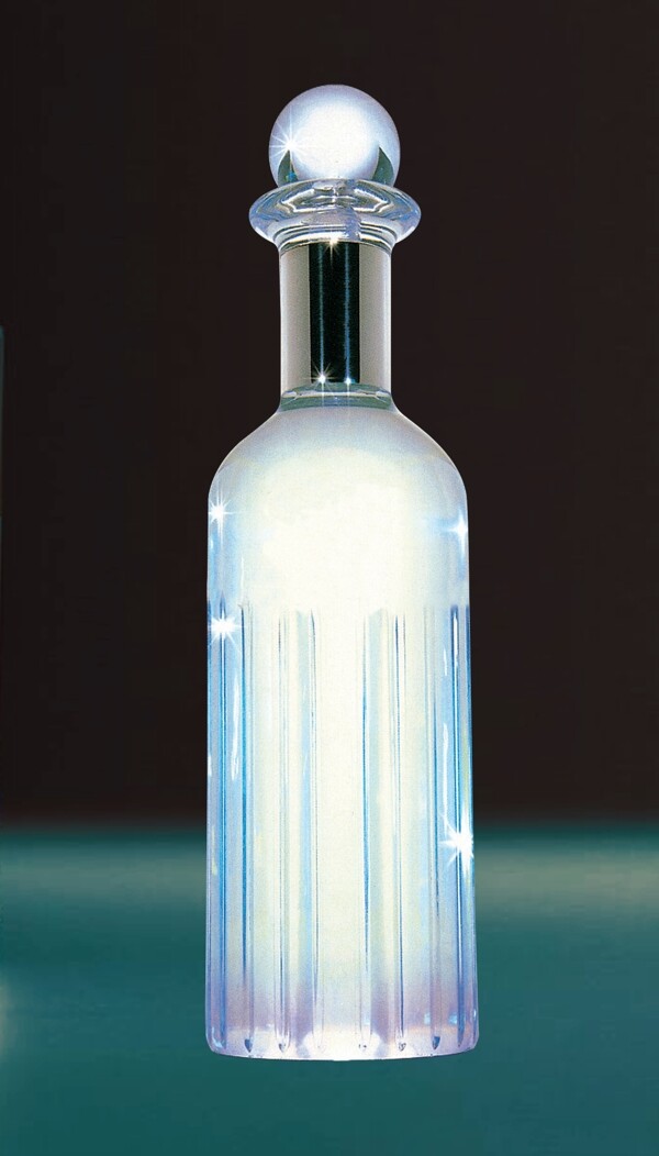 水晶瓶子素材图片
