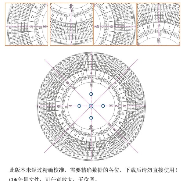 玄空罗盘图片