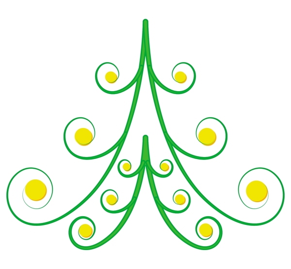螺旋状圣诞树设计