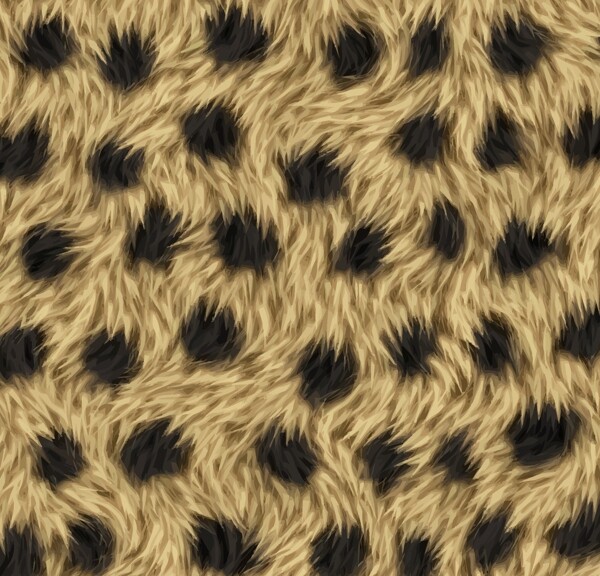 猎豹皮毛花纹背景图片
