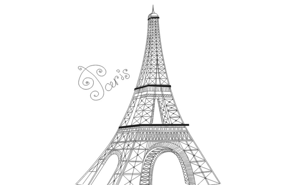 埃菲尔铁塔巴黎浪图片