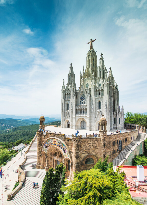 西班牙教堂建筑摄