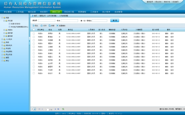 后台管理系统UI界面图片