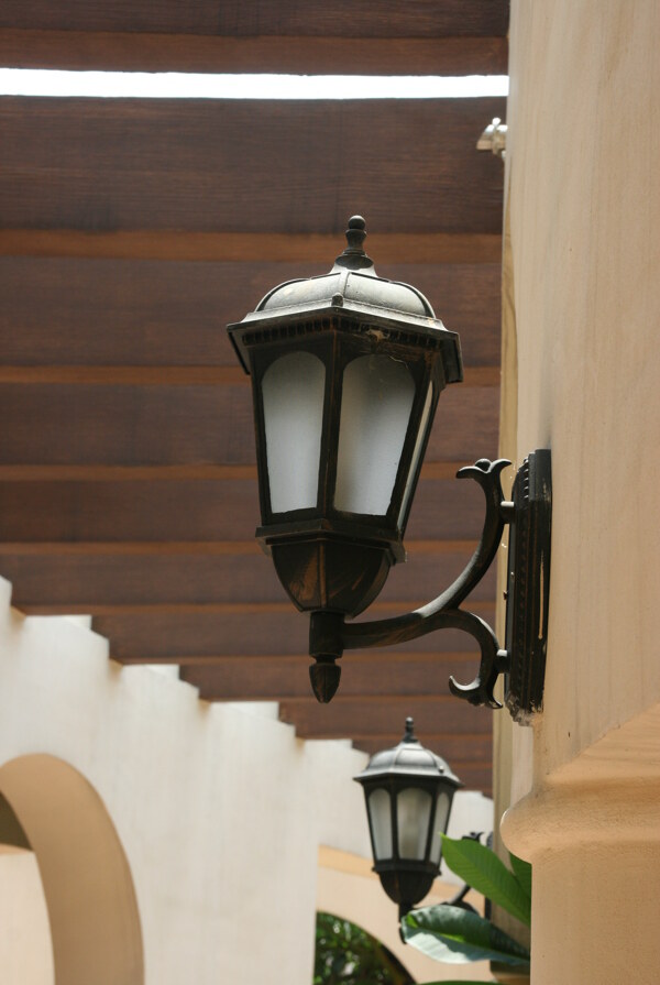 万科佛山兰乔圣菲欧式台灯壁灯别墅图片