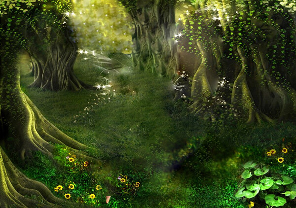 童话森林图片
