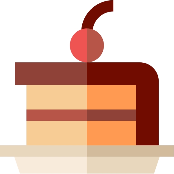 蛋糕美食icon图标