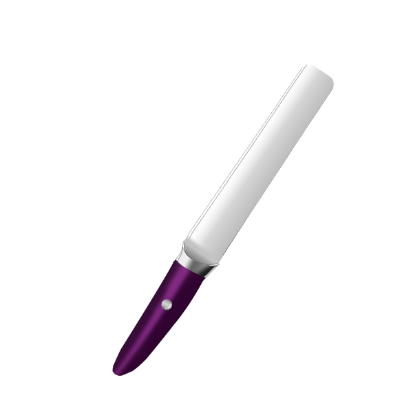 高雅紫色西瓜刀水果刀