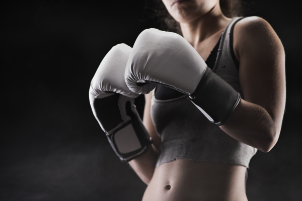女子拳击运动员图片