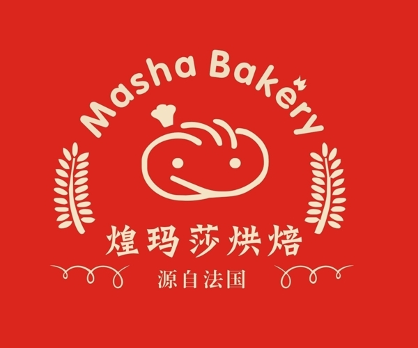 煌玛莎烘焙logo