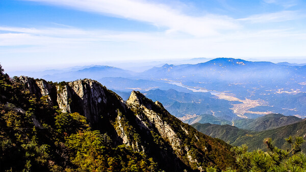 天堂寨的山