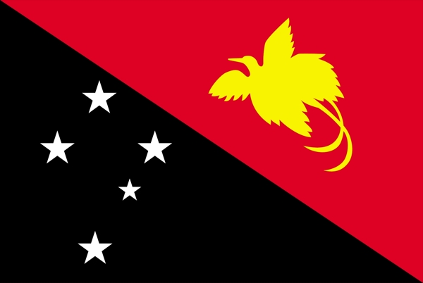 巴新国旗图片