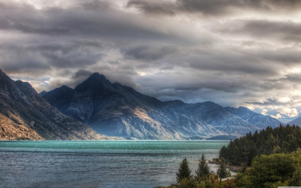 唯美远山风景