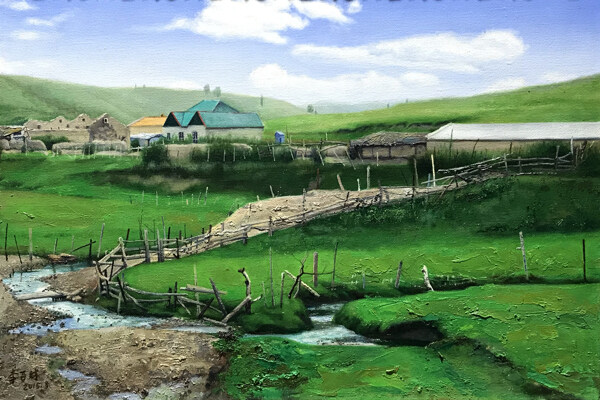 风景油画