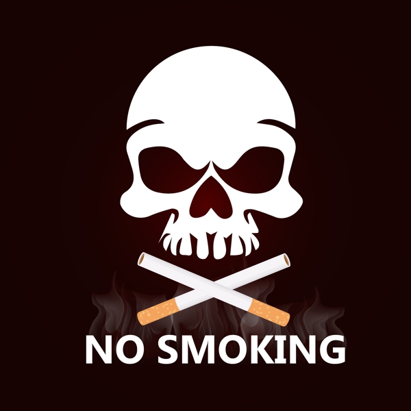 禁止烟草海报设计