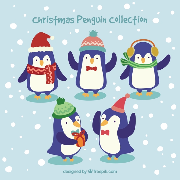 圣诞企鹅收集