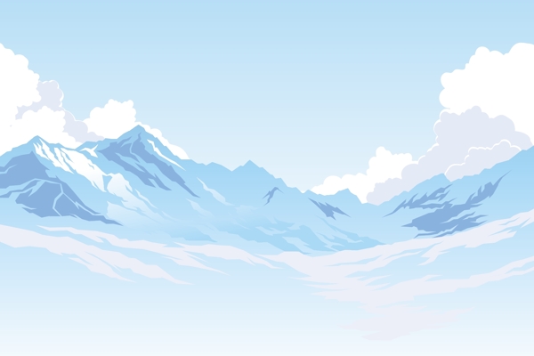 雪山