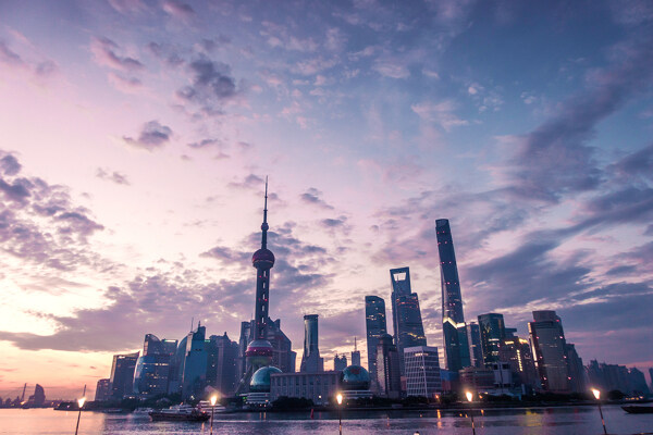 夕阳上海