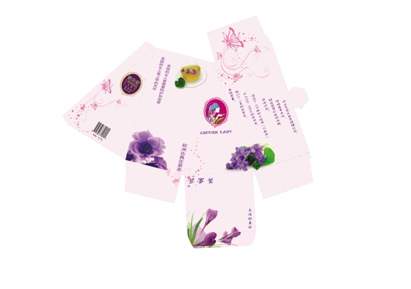 紫罗兰花茶图片