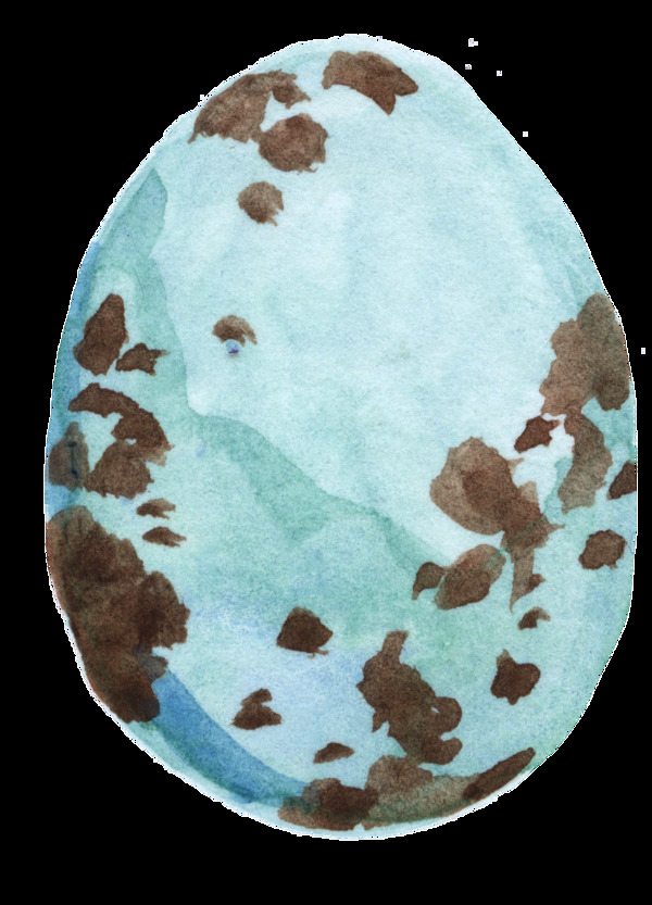 创意鸡蛋透明装饰素材