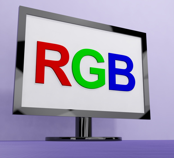 RGB屏幕电视或电脑显示器