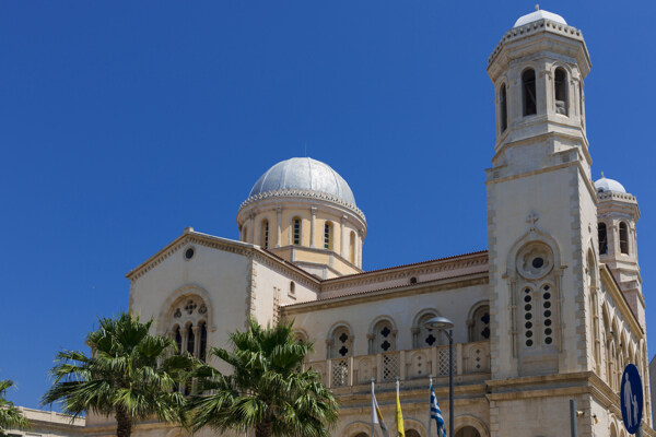 塞浦路斯的教堂景色图片