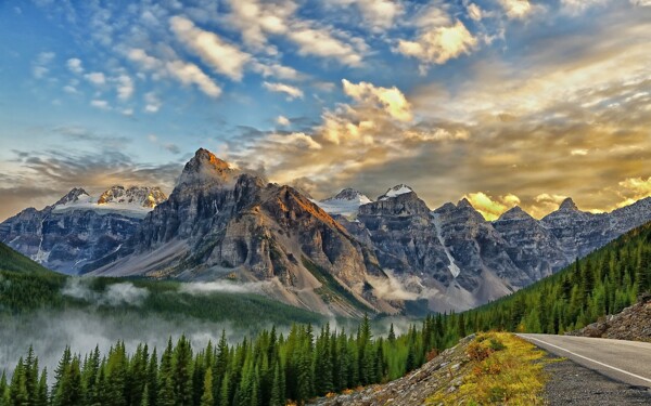加拿大风景山水风景图片