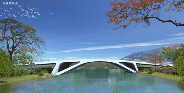 桥梁造型景观设计