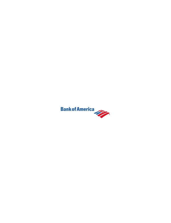 BankofAmerica3logo设计欣赏BankofAmerica3国际银行LOGO下载标志设计欣赏