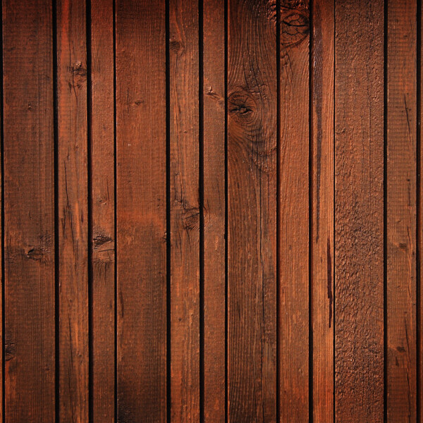 排列整齐的棕红色木板条高清摄影图片