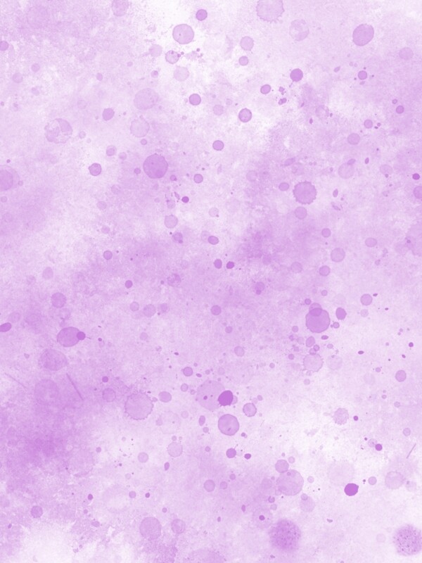 原创水彩印迹柔和紫H5背景